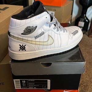 Air Jordan 1 Retro Baron- Home size 10 “NEW”